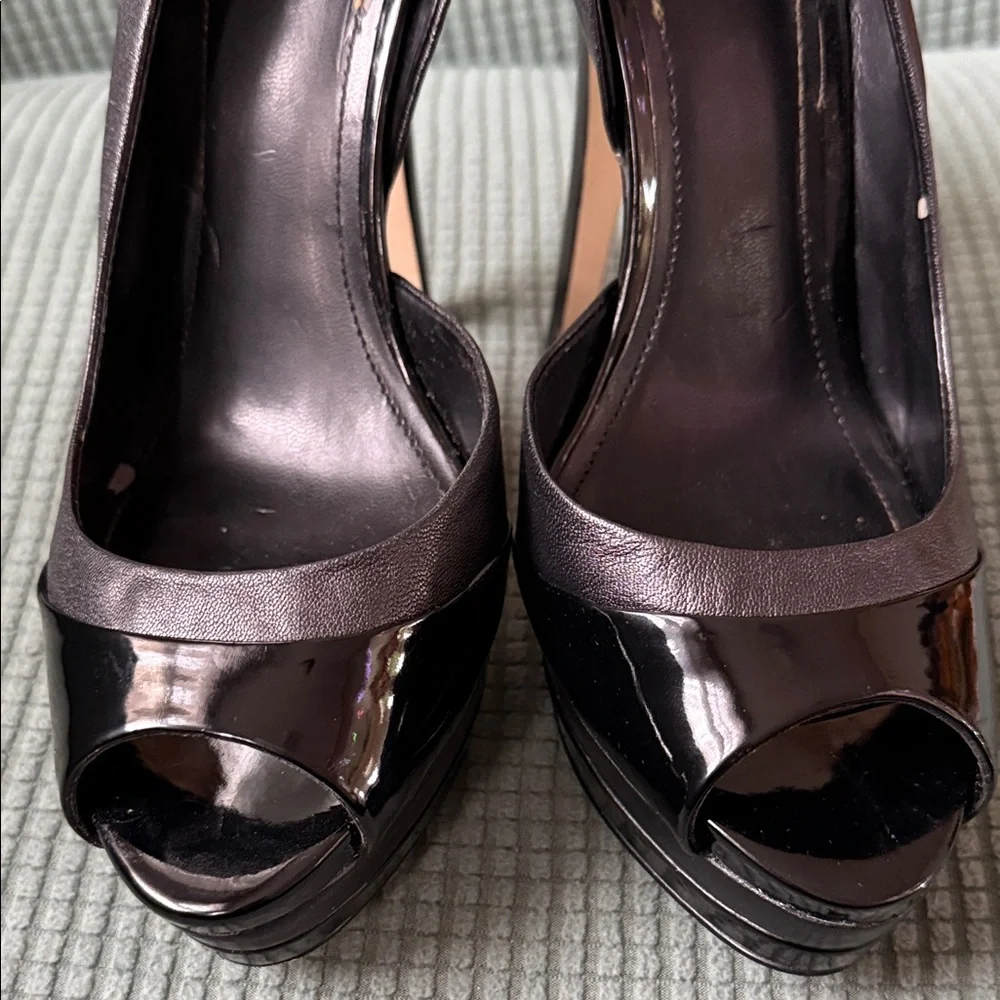 Elegant Black Slingback Heels 5”, Aldo Used - Picture 16 of 16